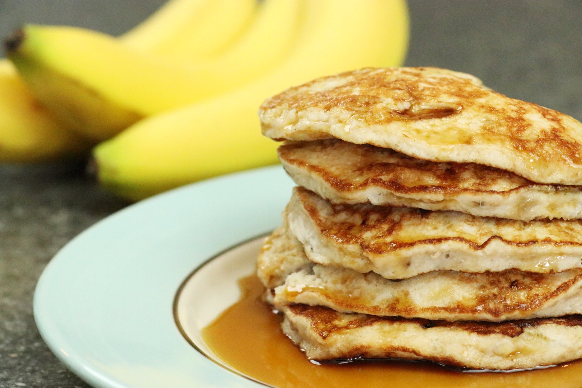 2-Ingredient Healthy Pancakes