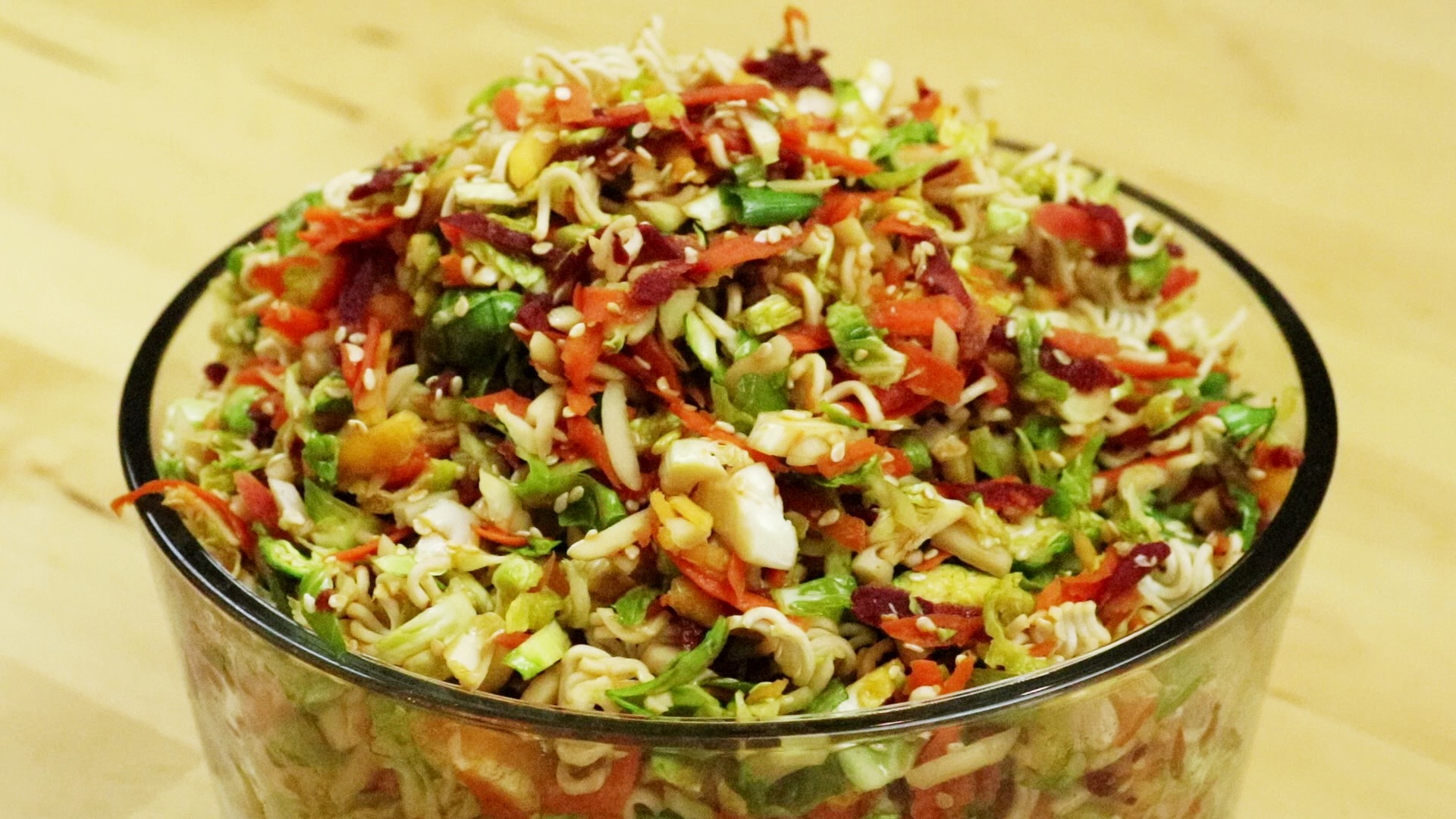 Sesame Sriracha Asian Slaw