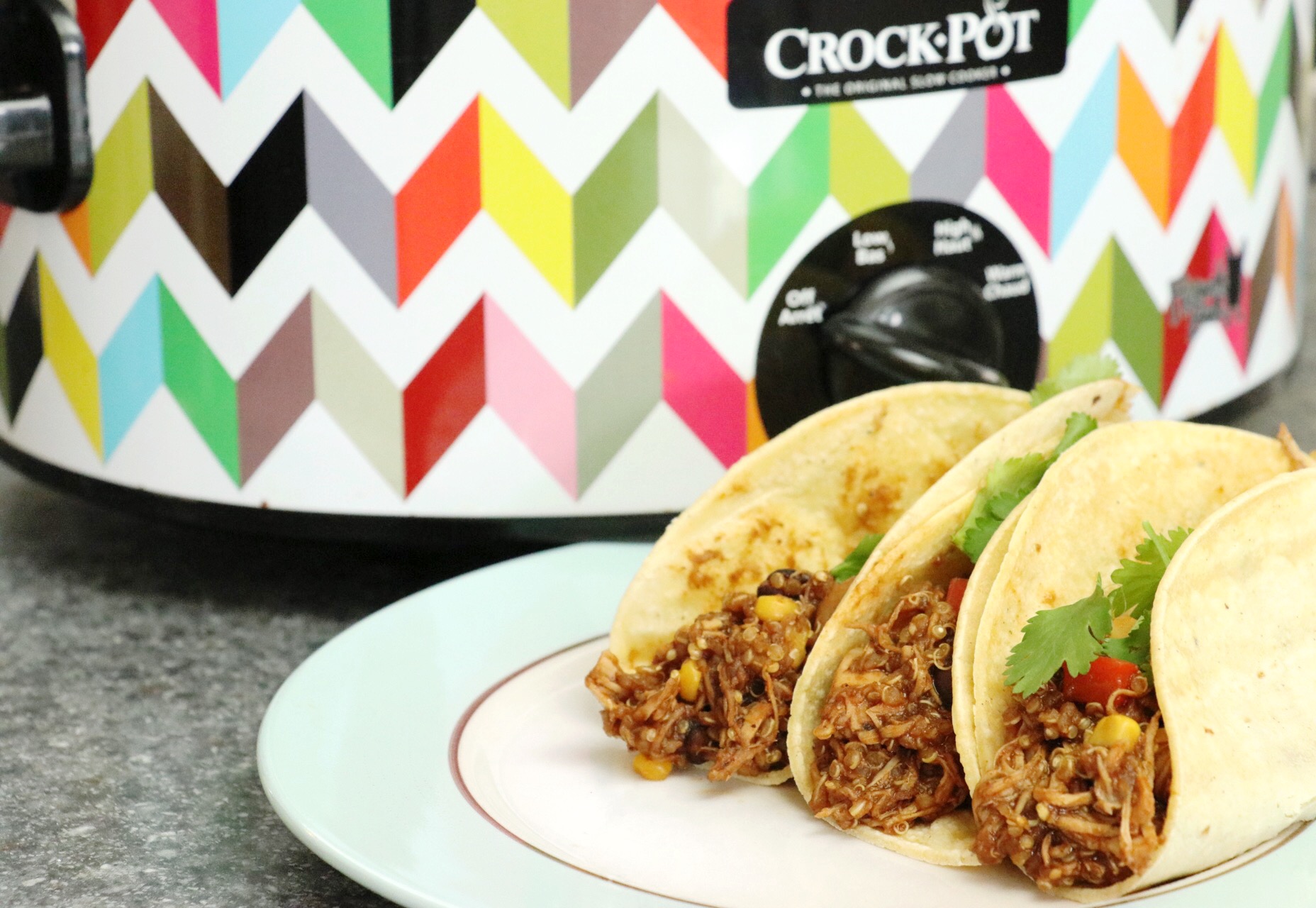 Southwestern Slowcooker Leftover Rotisserie Chicken Dinner