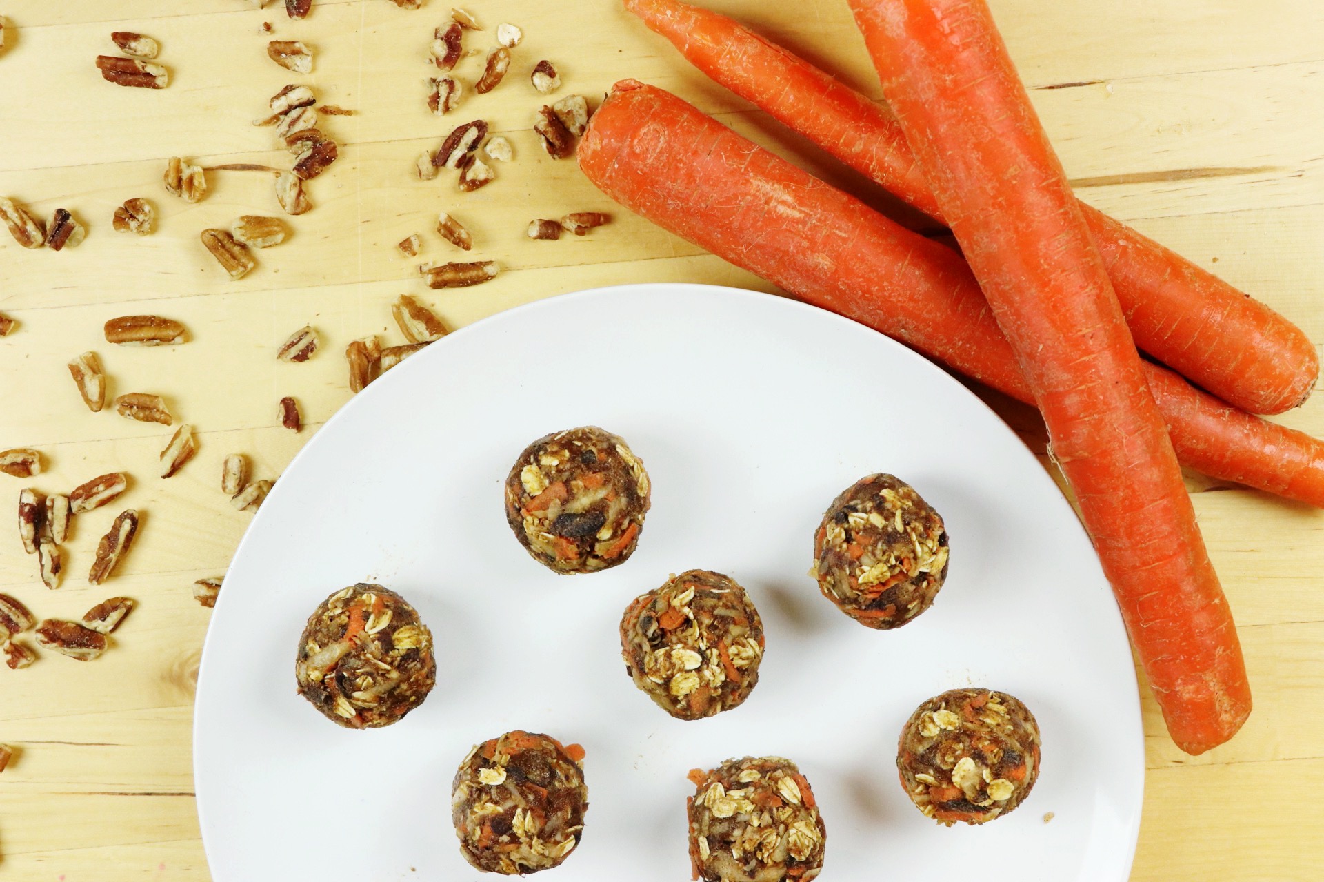 Carrot Cake No-Bake Snack Bites Carrot Cake No-Bake Snack Bites
