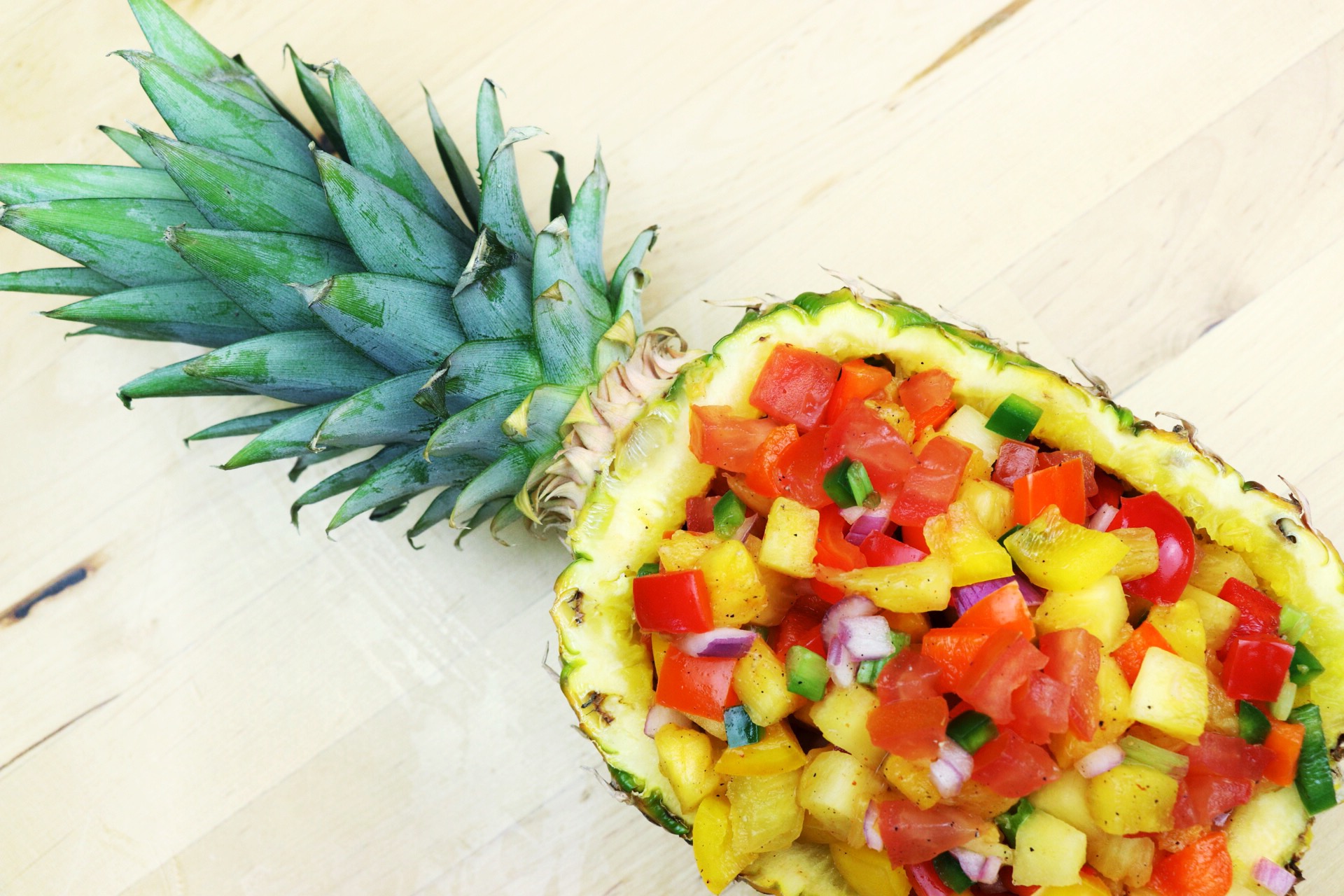 Sweet & Spicy Pineapple Salsa