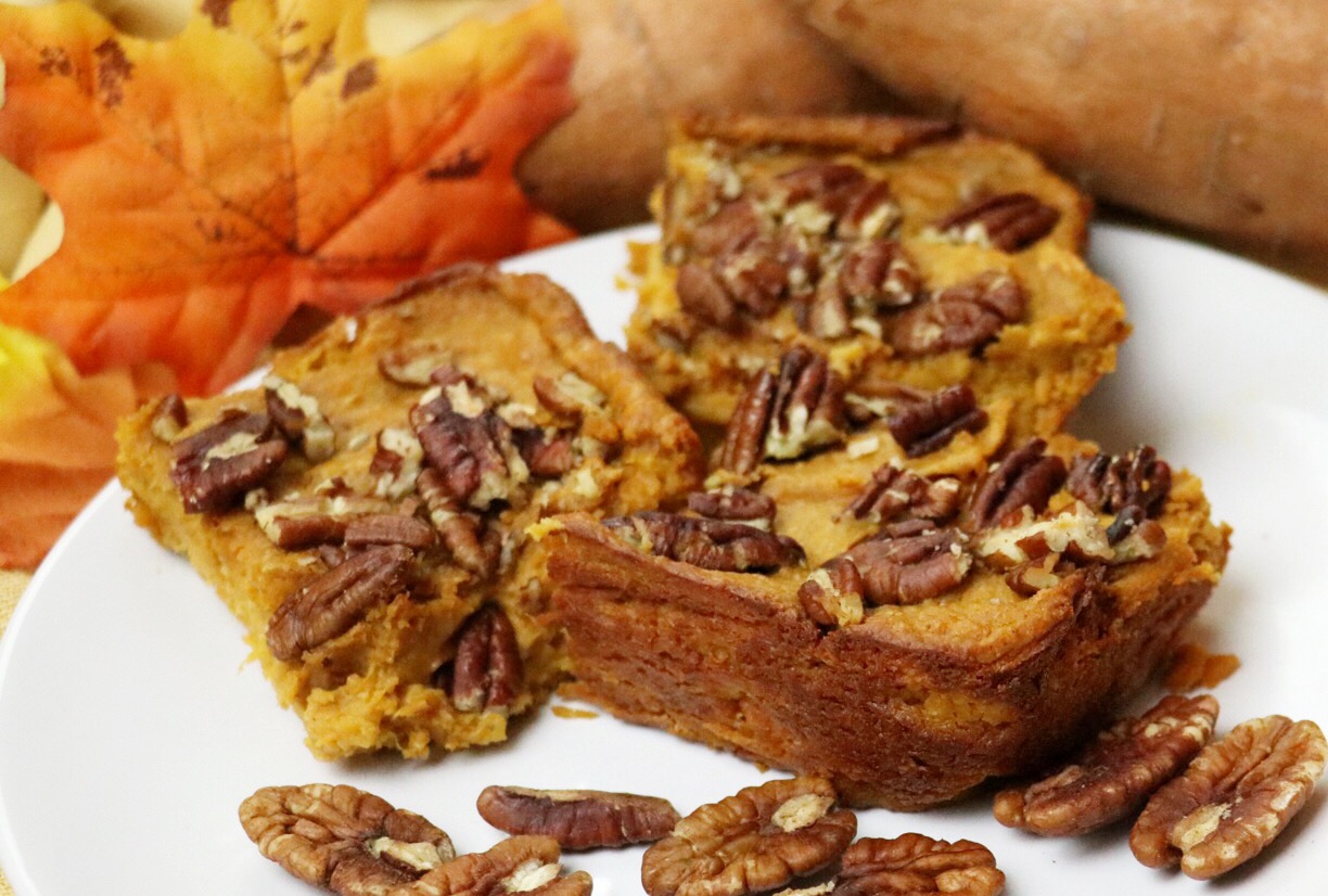 Grain-Free Sweet Potato Dessert Squares Grain-Free Sweet Potato Dessert Squares