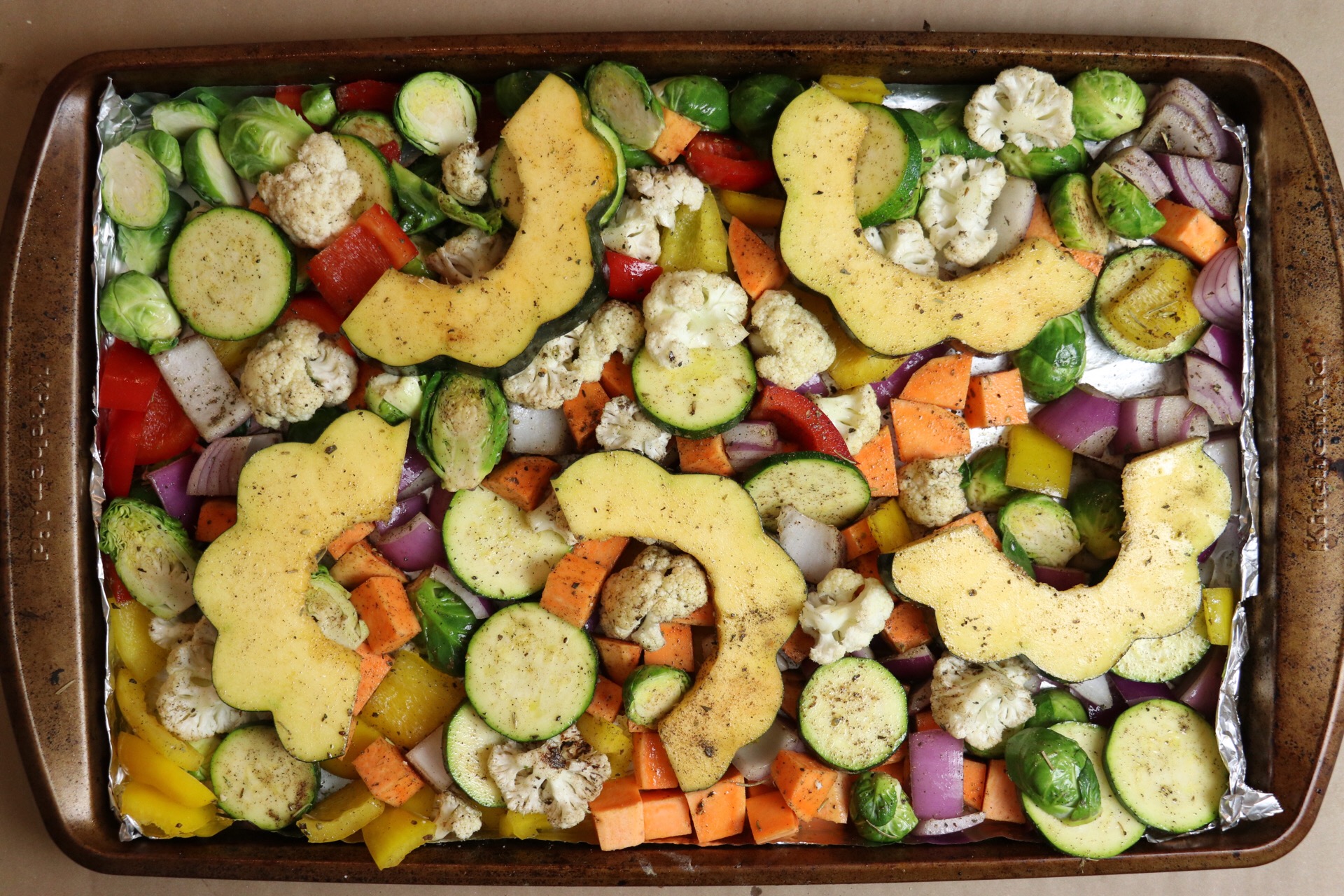 Autumn Vegetable Sheet Pan Side Dish