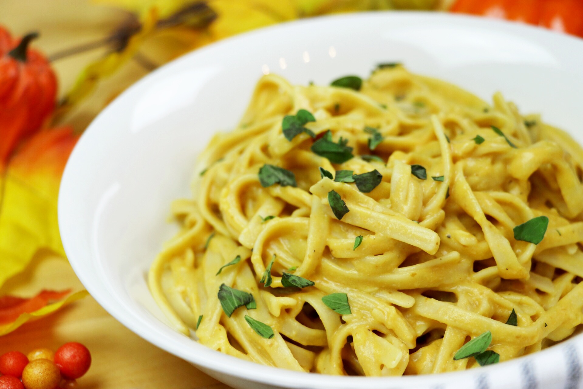 Creamy, Dairy-Free Pumpkin Alfredo Creamy, Dairy-Free Pumpkin Alfredo