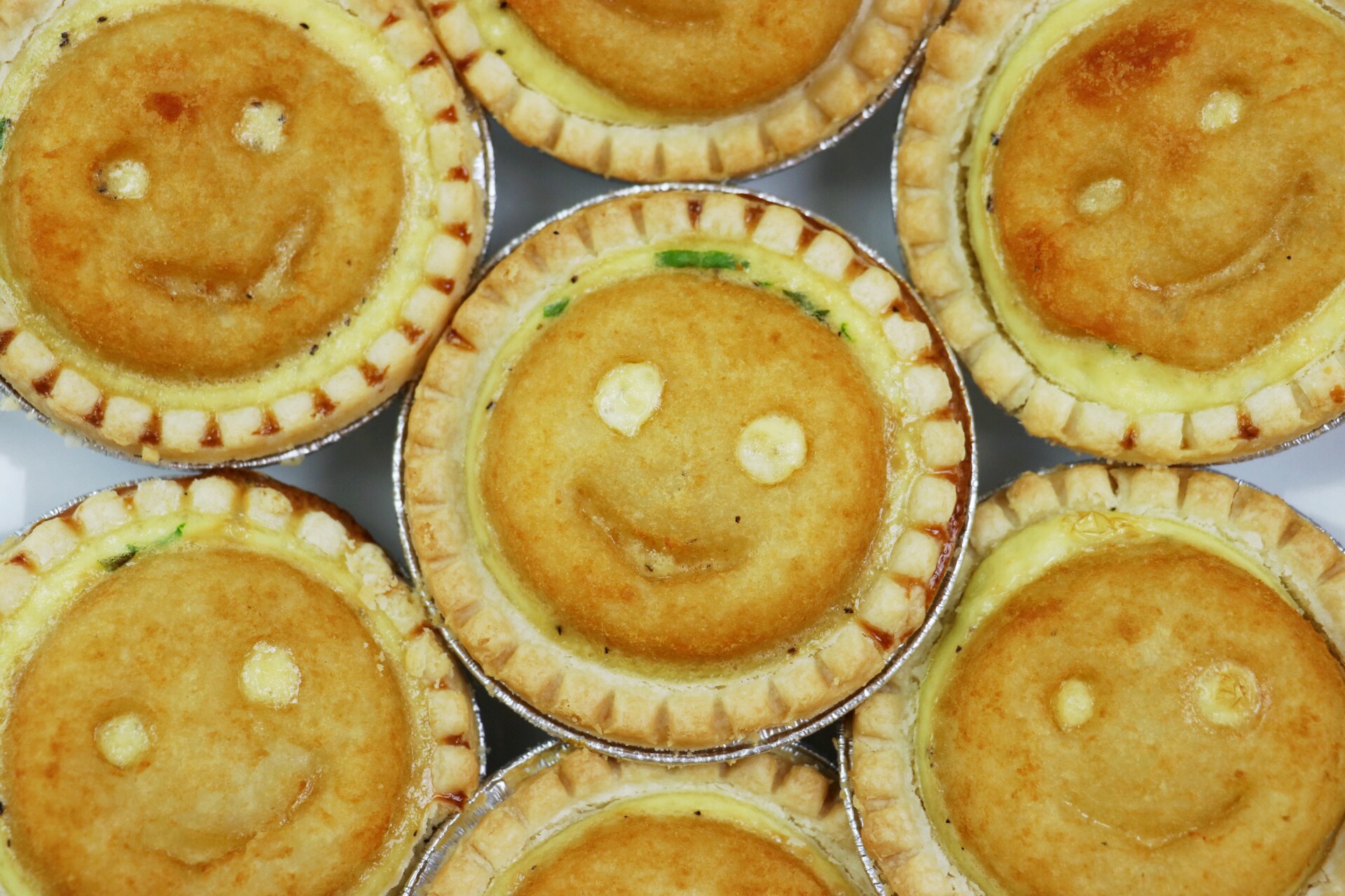 Smiley Lunchbox Quiche Smiley Lunchbox Quiche