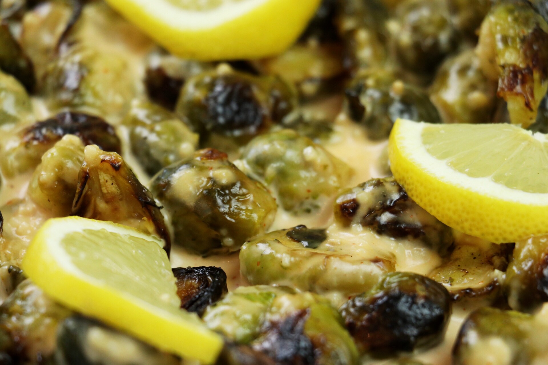 Bang Bang Roasted Brussels Sprouts