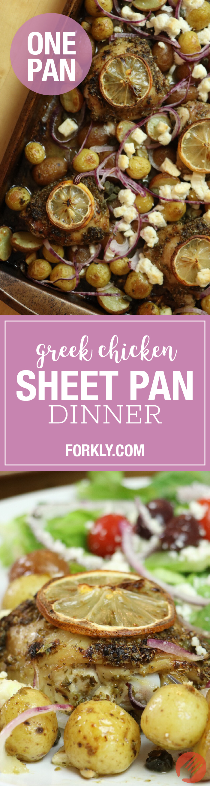 Greek Chicken Sheet Pan Dinner
