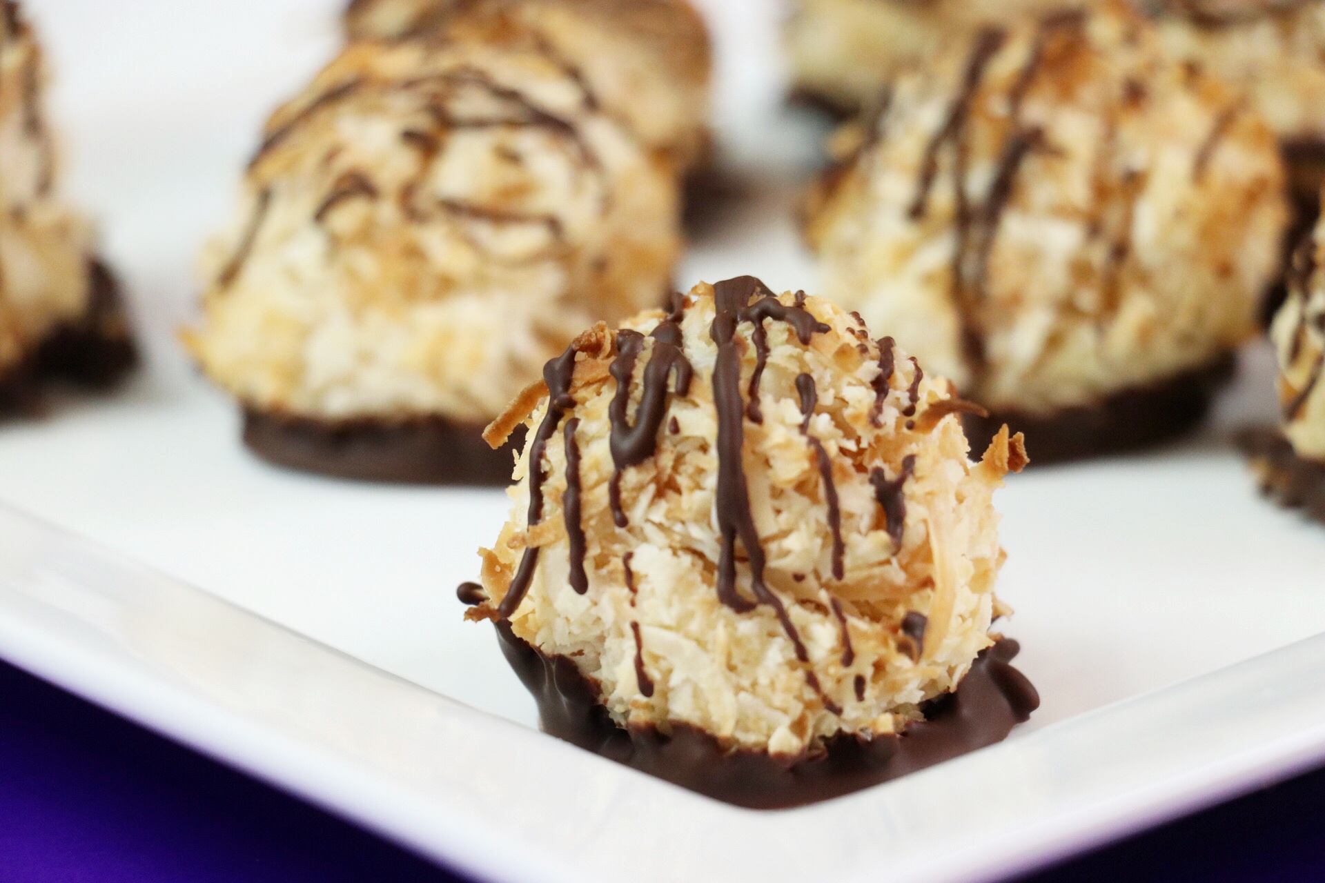 Vegan Keto Coconut Macaroons