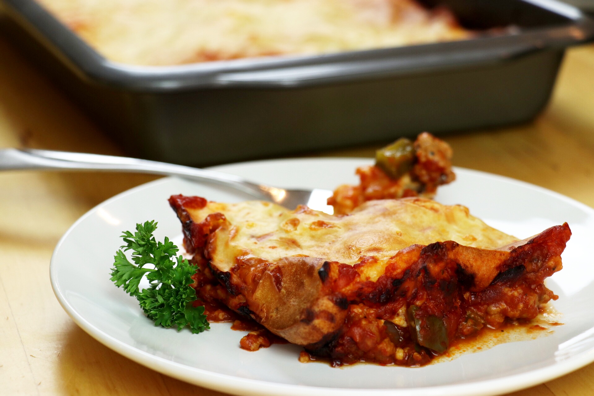 Easy Upside-Down Pizza Casserole Easy Upside-Down Pizza Casserole