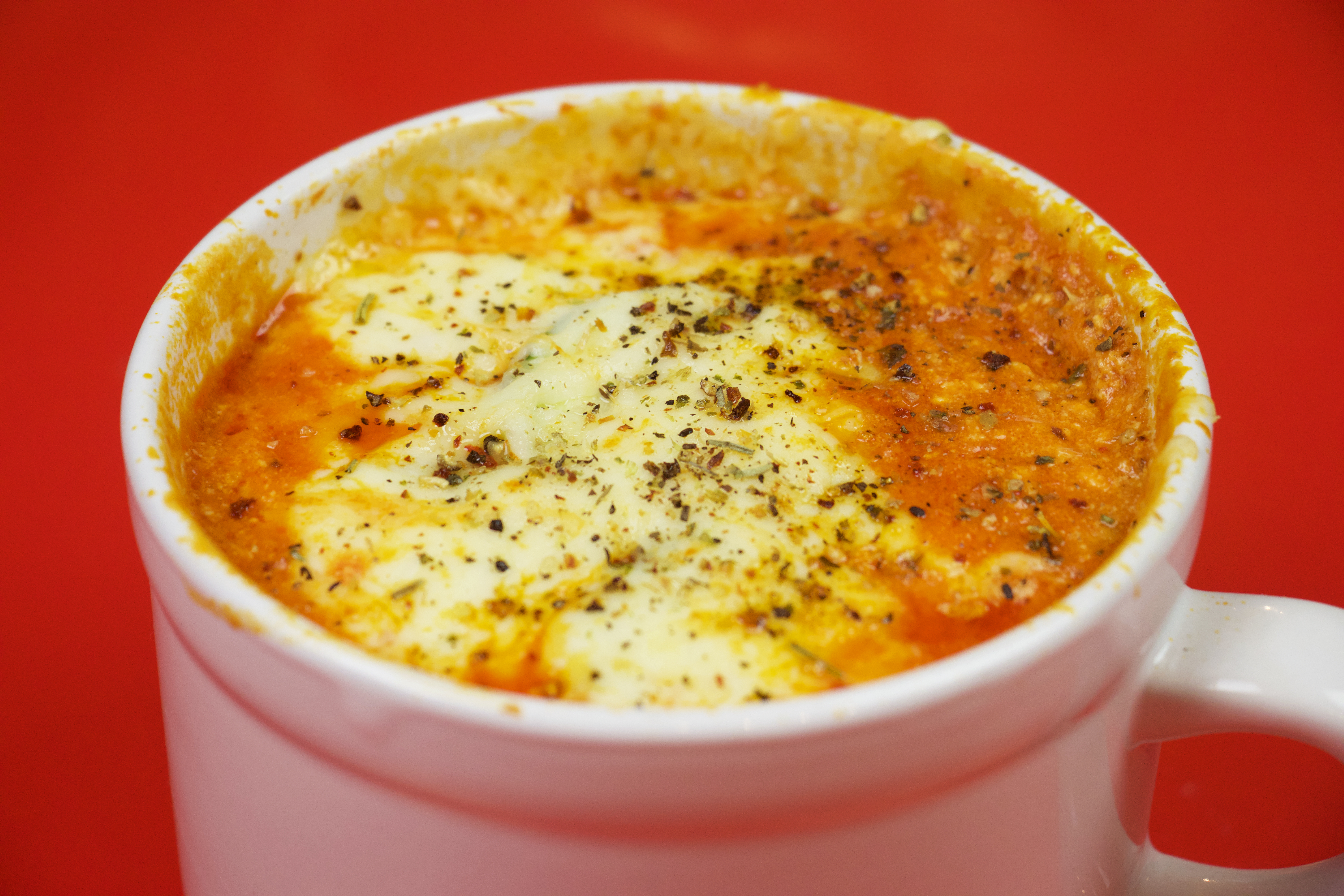 5-Ingredient Keto Mug Lasagna