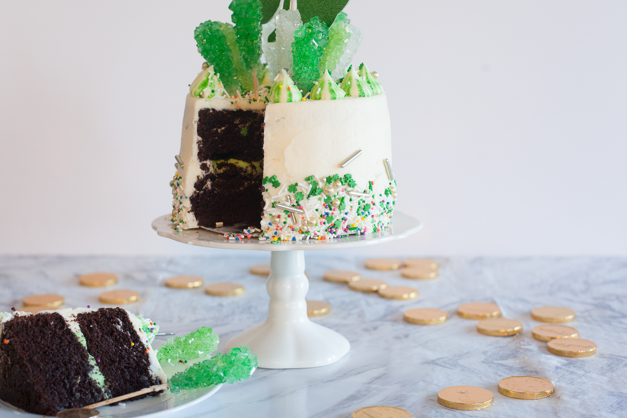 St. Patrick's Day Money Cake St. Patrick's Day Money Cake