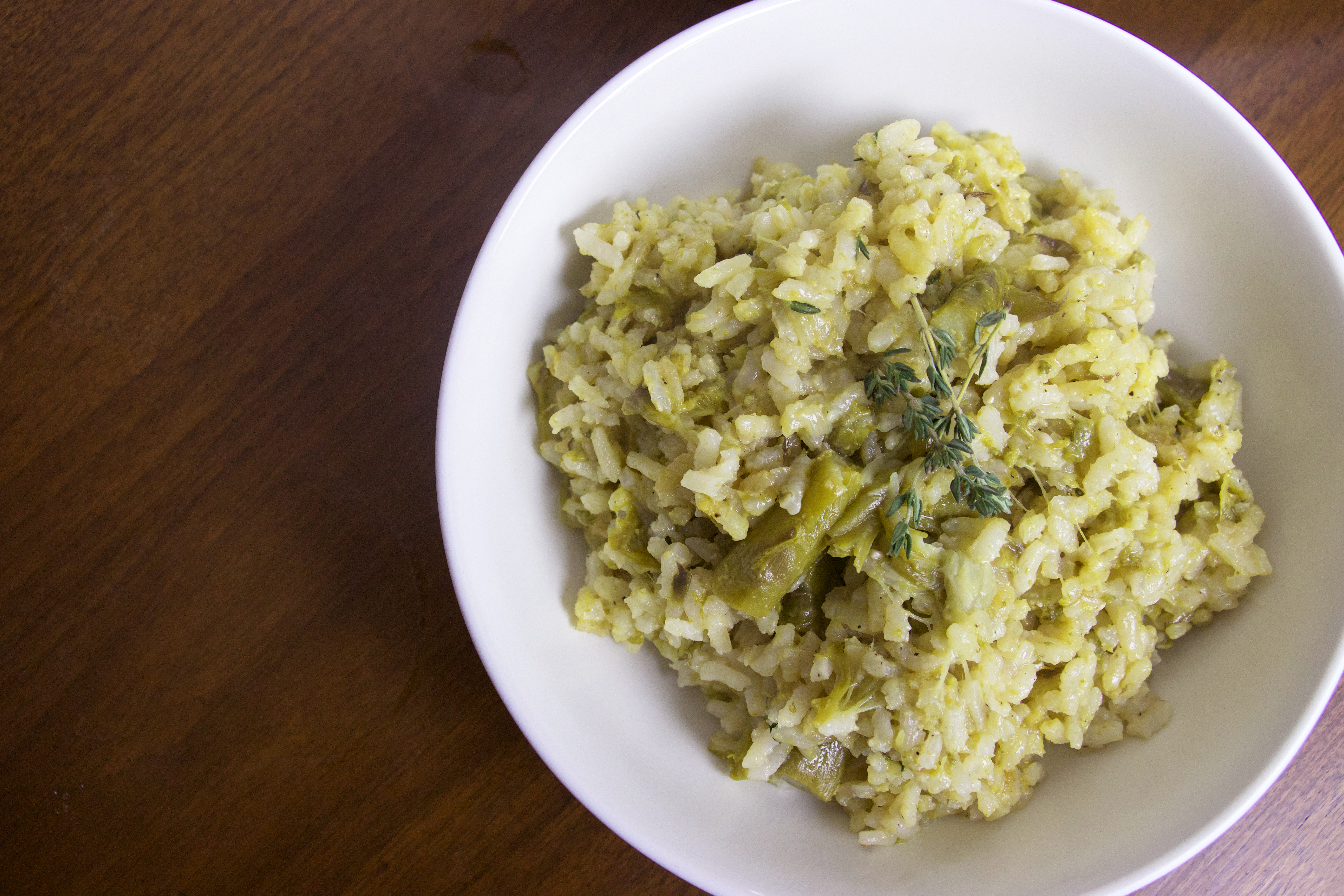 Vegan Asparagus Risotto: Wolf Gourmet Multi-Function Cooker Recipe Vegan Asparagus Risotto: Wolf Gourmet Multi-Function Cooker Recipe