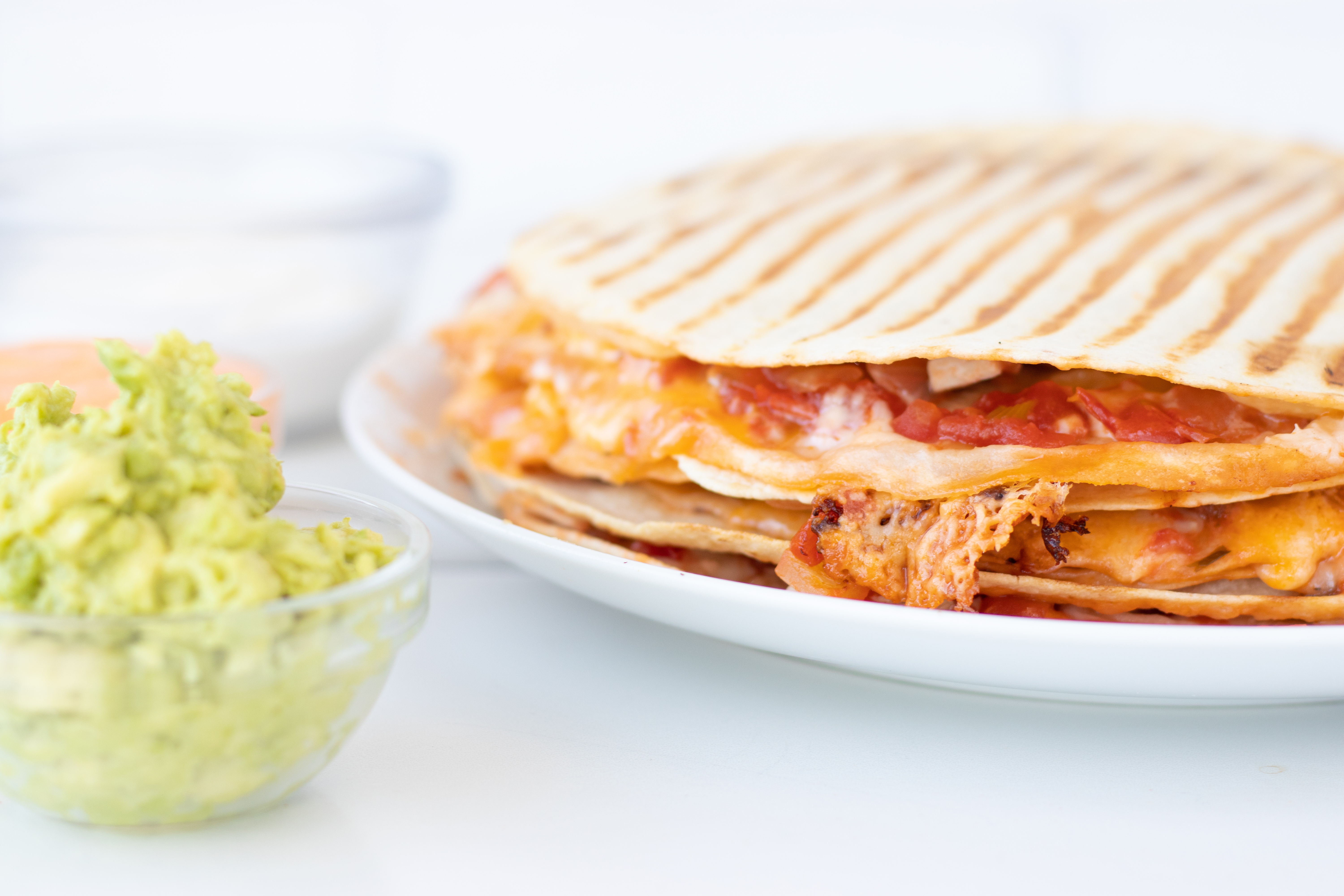 Easy Weeknight Leftover Chicken Quesadillas Easy Weeknight Leftover Chicken Quesadillas